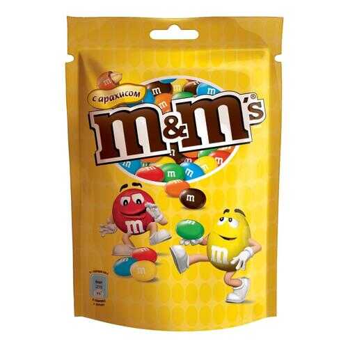 M&M`s конфеты Арахис 130 гр 5 упаковок в ЕКА