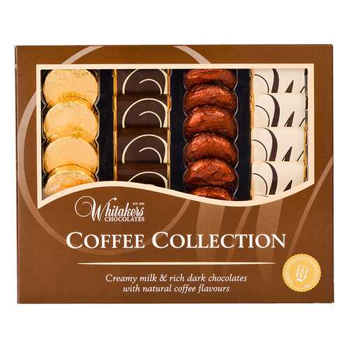 Набор шоколадных конфет Whitakers Chocolates кофейная коллекция 200 г в ЕКА