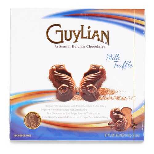 Шоколадные конфеты Guylian Морские коньки с трюфельной начинкой 140 г в ЕКА