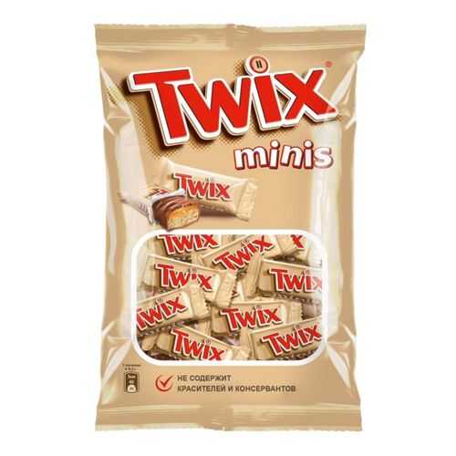 Шоколадные конфеты Twix minis 184 г в ЕКА