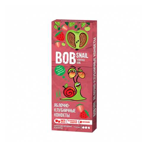 Конфеты яблочно-клубничные Bob Snail 30 г в ЕКА