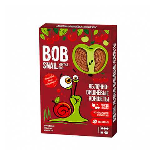 Конфеты яблочно-вишневые Bob Snail 60 г в ЕКА