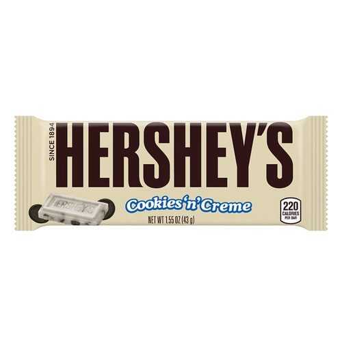 Шоколад Hershey`s cookies n creme bar 43 г в ЕКА