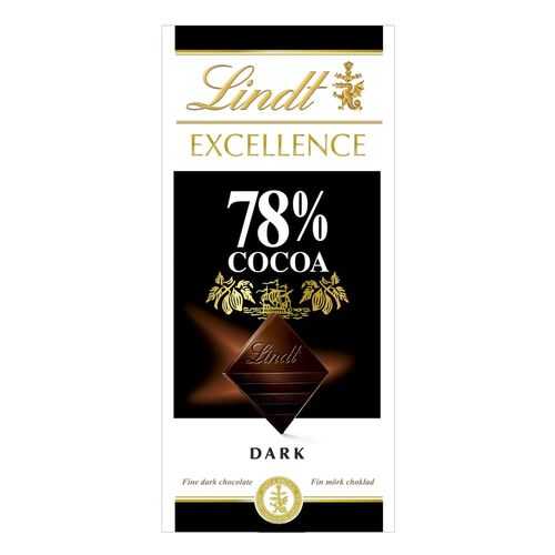 Шоколад Lindt excellence 78% какао 100 г в ЕКА