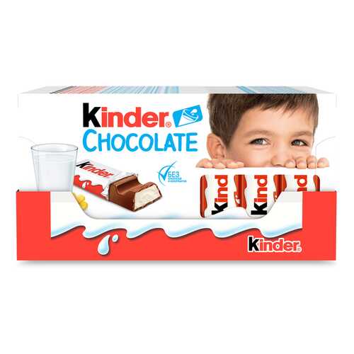 Шоколад Молочный Kinder Chocolate 100 г в ЕКА