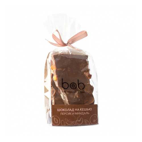 Шоколад на кешью Персик и миндаль Bob 100 г в ЕКА