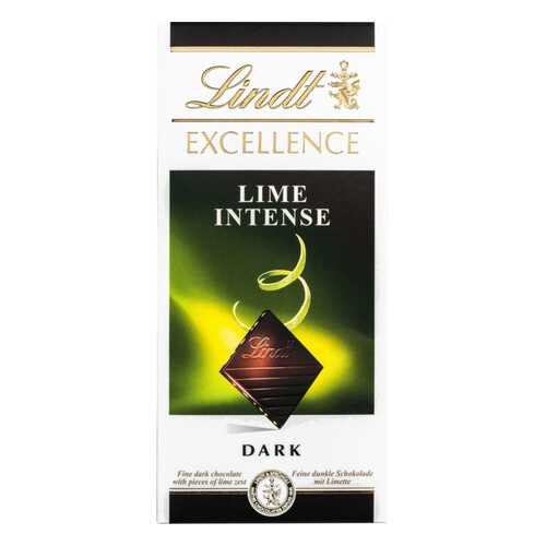 Шоколад Lindt Excellence темный с лаймом