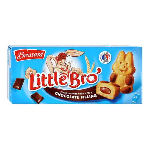 Пирожное Little Bro с шоколадной начинкой 5шт*28г в ЕКА