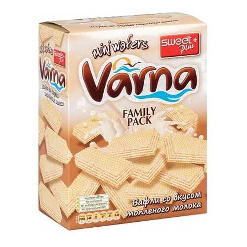 Вафли Varna со вкусом топленого молока 200 г в ЕКА