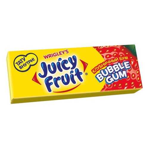 Освежающие конфеты Juicy Fruit клубничный бум 13.8 г 24 штуки в ЕКА