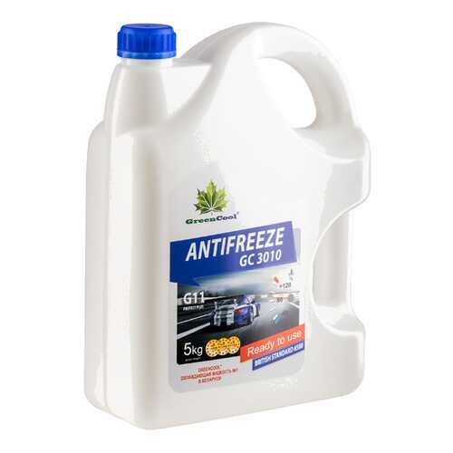 Антифриз GreenCool GС3010, 5 кг (синий) в ЕКА