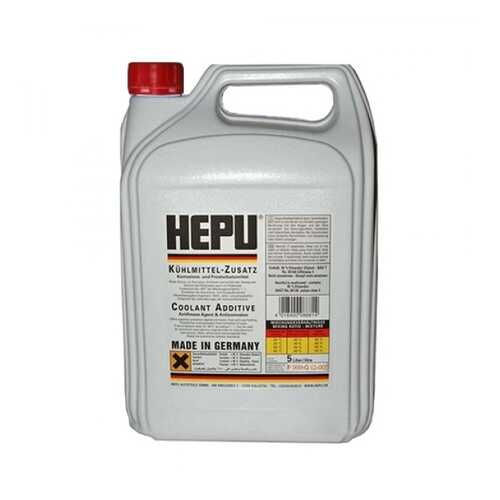 Антифриз Hepu красный концентрат G12 5л. P999G12005 в ЕКА