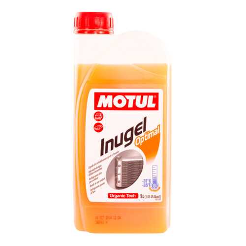 Антифриз MOTUL Inugel Optimal G13 красный готовый антифриз 1л 102923 в ЕКА