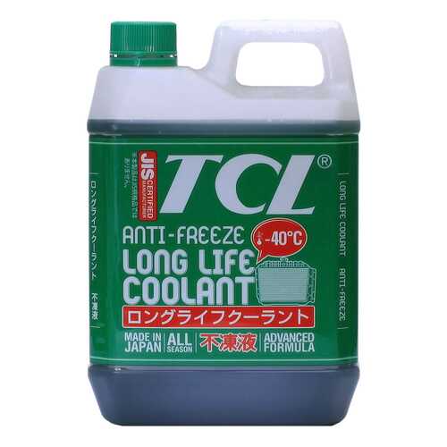 Антифриз TCL LLC -40°C G11 зеленый 2л 1.77кг в ЕКА