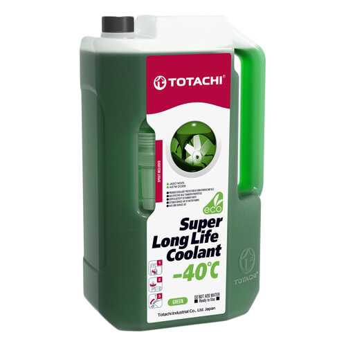 Охлаждающая жидкость TOTACHI SUPER LLC GREEN -40C 5л. в ЕКА
