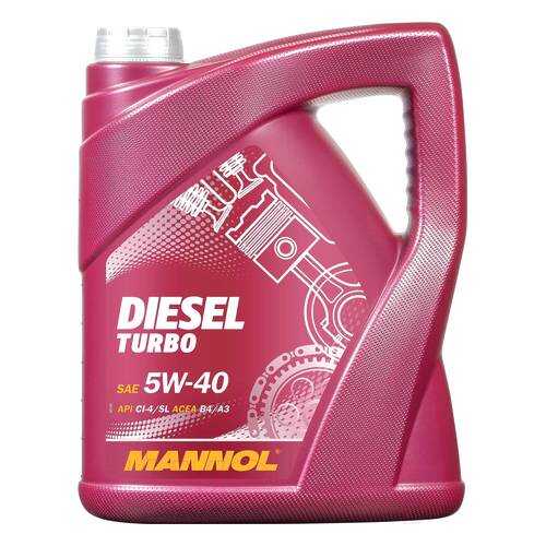 7904 MANNOL DIESEL TURBO 5W40 10 л. Синтетическое масло 5W-40 в ЕКА