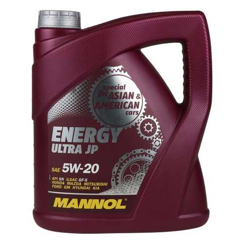 7906 MANNOL ENERGY ULTRA JP SAE 5W20 20 л.синтетическое мотороное масло в ЕКА