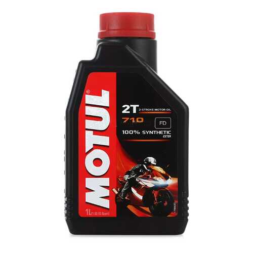 Масло моторное для мото MOTUL 1л синтетика 710 ТС, FD, L-EGD 2Т MOTUL арт. 104034 в ЕКА