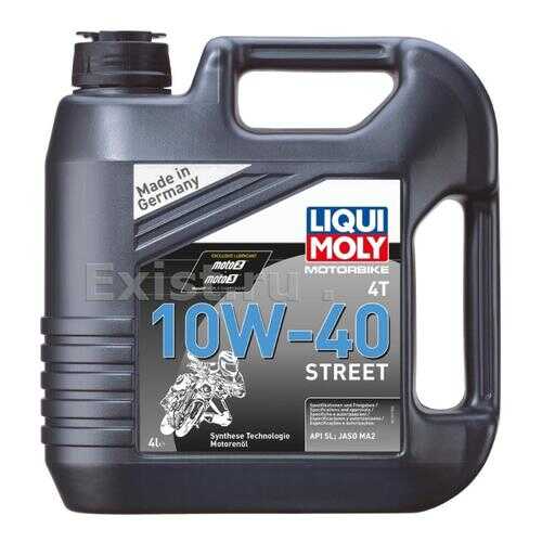 Масло Моторное Liqui Moly Motorbike 4t 10w-40 Street 4l Liqui moly арт. 1243 в ЕКА