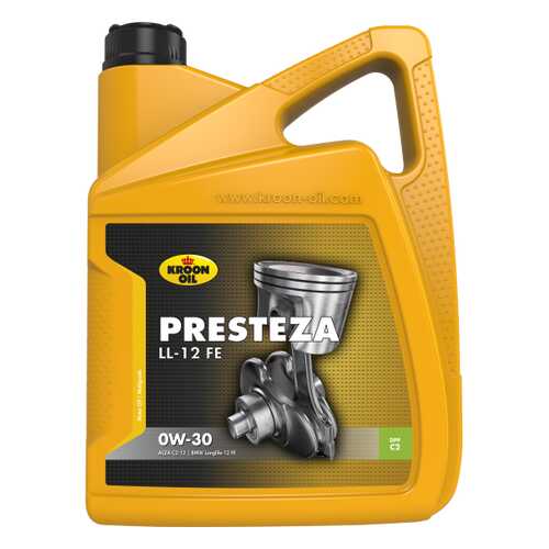Масло Моторное Presteza Ll-12 Fe 0w30 5l KROON OIL арт. 32524 в ЕКА