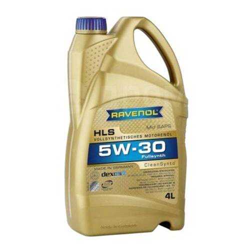 Масло моторное RAVENOL HLS 5W30 синтетическое 4 л 1111119-004 в ЕКА