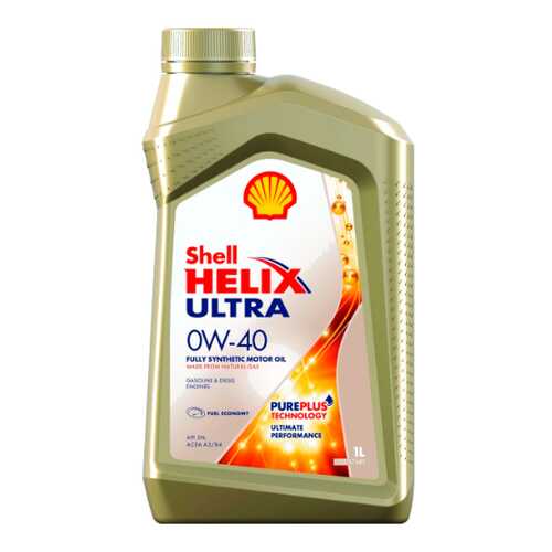 Масло моторное Shell Helix Ultra 0W40 SN+ A3B4 синтетическое 1 л 550051577 в ЕКА