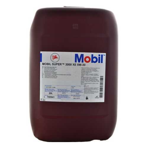 MOBIL 155057 масло моторное mobil super 3000 xe 5w30 синтетическое 20 л 155057 в ЕКА