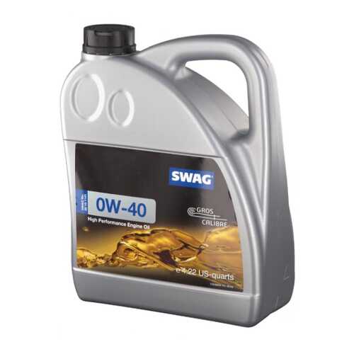 Моторное масло 0w-40 5л Swag в ЕКА