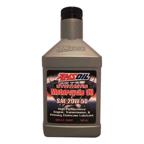 Моторное масло Amsoil Metric Motorcycle 20W-50 0,946л в ЕКА