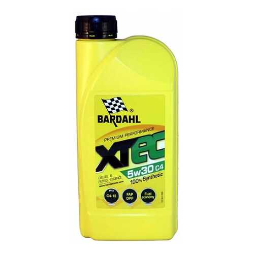 Моторное масло Bardahl XTEC С4 5W-30 1л в ЕКА