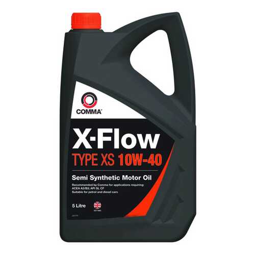 Моторное масло Comma x-flow type xs 10W-40 4л в ЕКА