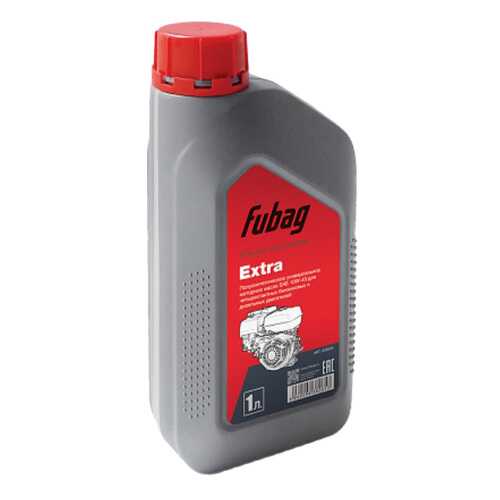 Моторное масло Fubag Extra SAE 10W-40 1л в ЕКА