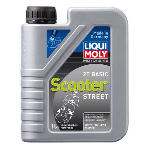 Моторное масло Liqui moly Motorbike 2T Basic Scooter TC 30 1л в ЕКА