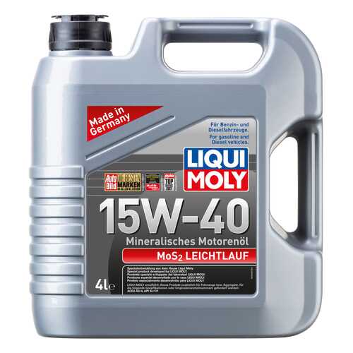 Моторное масло Liqui moly Super Motor Oil MoS2 15w-40 4л в ЕКА