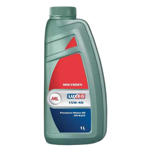 Моторное масло Luxe Molybden ML 15W-40 1л в ЕКА