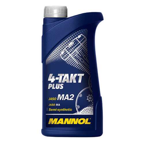 Моторное масло Mannol 4-Takt Plus 10W-40 1л в ЕКА