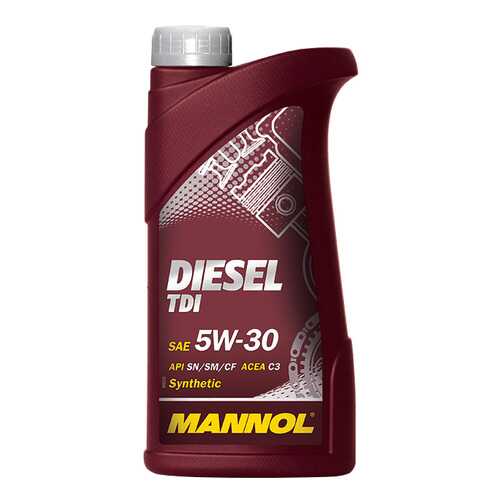 Моторное масло Mannol Diesel TDI 5W-30 1л в ЕКА