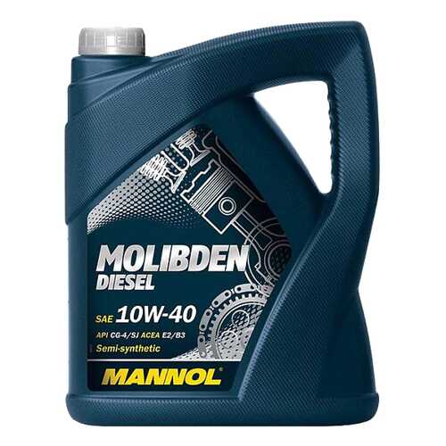 Моторное масло Mannol Molibden Diezel 10W-40 5л в ЕКА