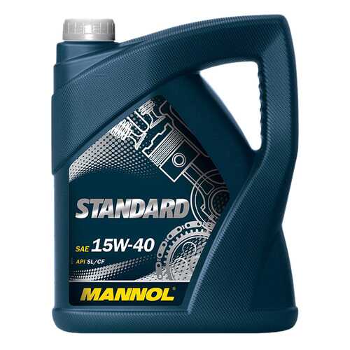 Моторное масло Mannol Standard 15W-40 5л в ЕКА