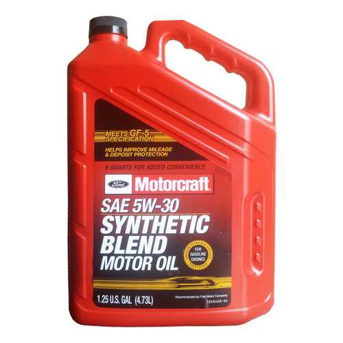 Моторное масло Motorcraft Premium Synthetic Blend 5W-30 4,73л в ЕКА