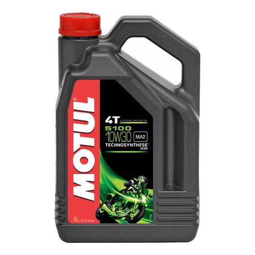 Моторное масло Motul 5100 4T 10W-30 4л в ЕКА