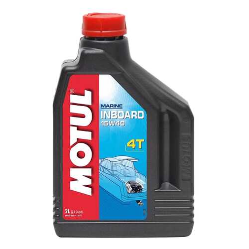 Моторное масло Motul Inboard 4T 15W-40 2л в ЕКА