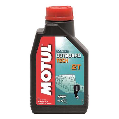 Моторное масло Motul Outboard Tech 2T 5W-30 1л в ЕКА