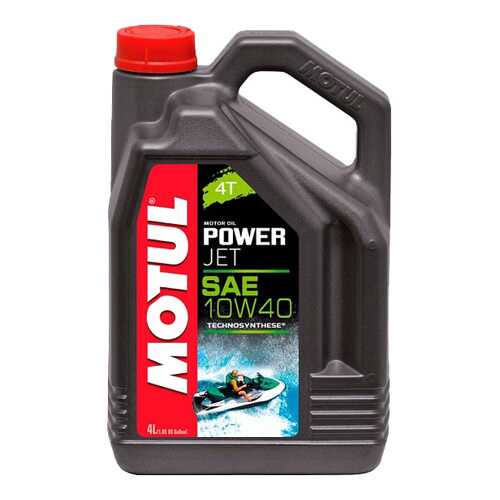 Моторное масло Motul PowerJet 4T 10W-40 4л в ЕКА