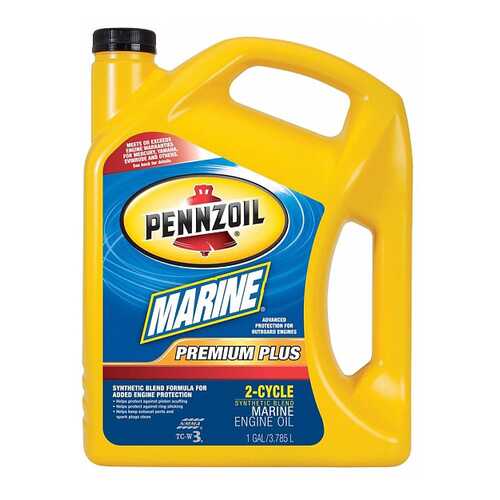 Моторное масло Pennzoil Marine Premium Plus 2-Cycle 5W-20 3,785л в ЕКА