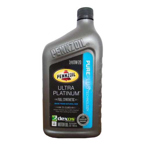 Моторное масло Pennzoil Ultra Platinum 0w-20 0,946л в ЕКА
