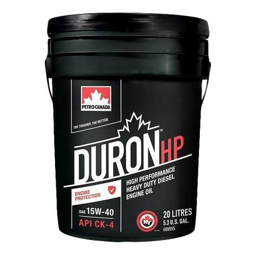Моторное масло Petro-canada Duron HP 15W-40 20л в ЕКА