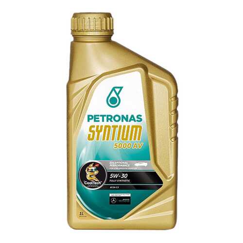 Моторное масло Petronas Syntium 5000 AV 5W-30 1л в ЕКА