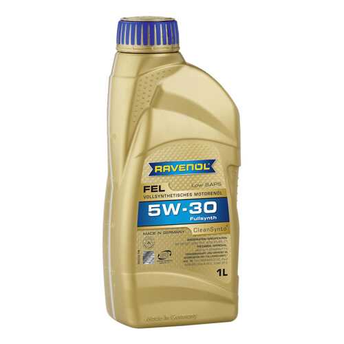 Моторное масло Ravenol FEL SAE 5W-30 1л в ЕКА