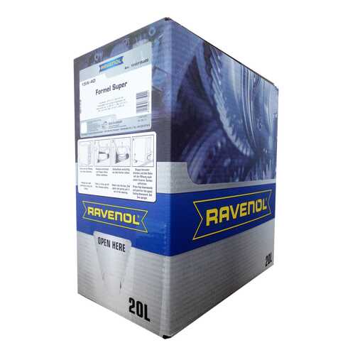 Моторное масло Ravenol Formel Super SAE 15W-40 20л в ЕКА